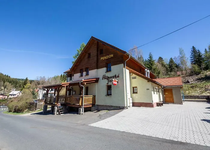 Vendégház Hamerska Jizba Nové Hamry
